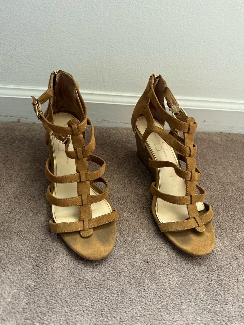 Jessica Simpson Suede Heel